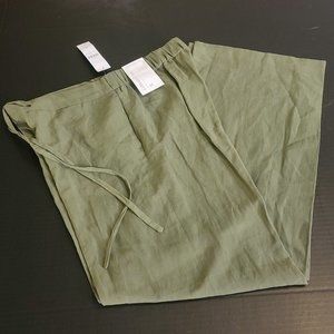 NWT Olive Green Wide Leg Pants by Coldwater Creek Size M